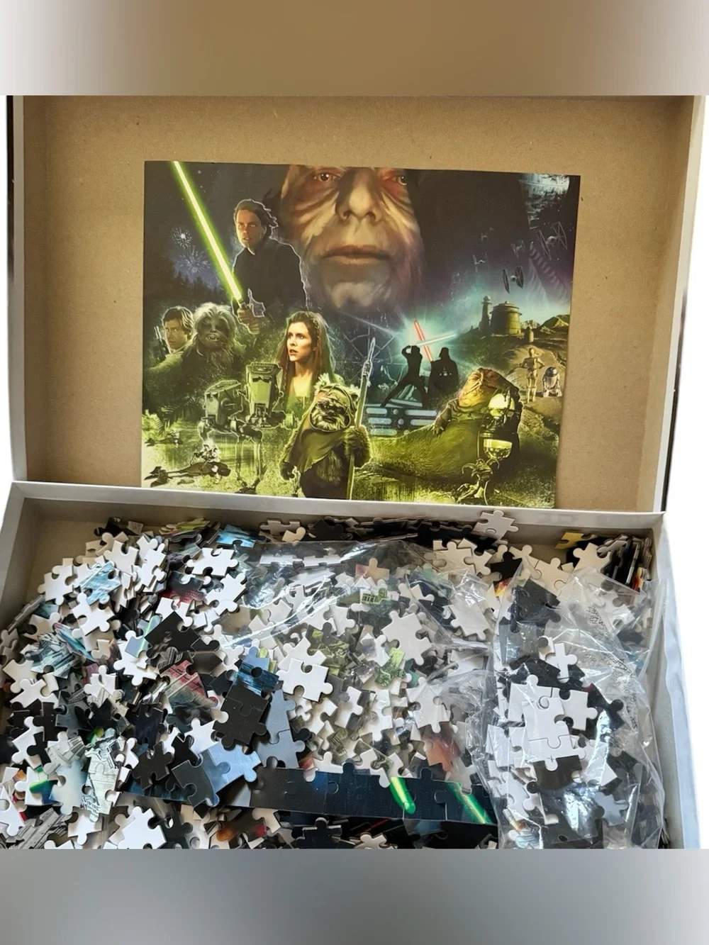 Holographic STAR WARS ROTJ Prime 3D Puzzle